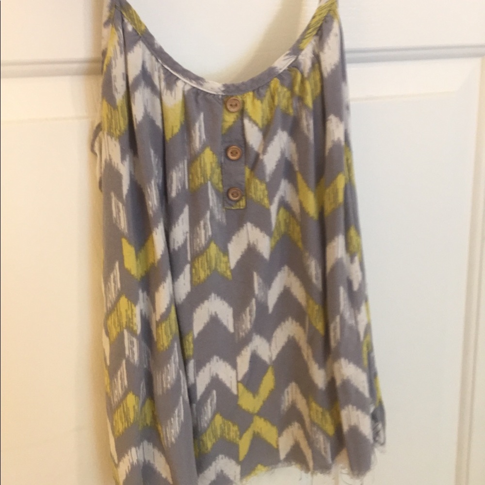 Chevron crop top
